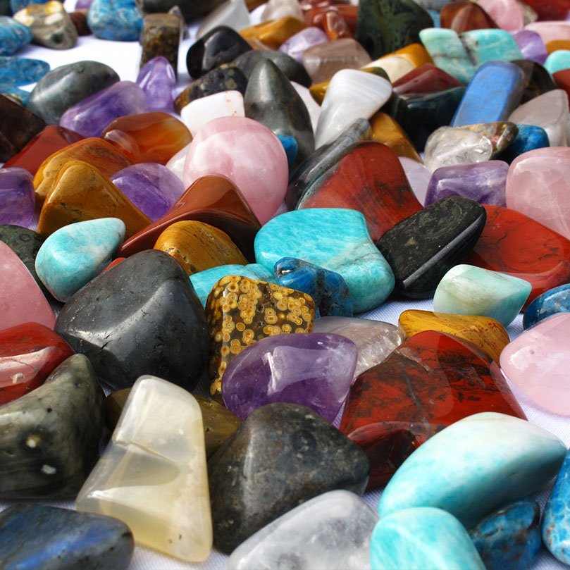 Tumbled Gemstone Minerals - Tumbled Rock